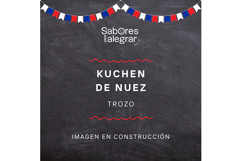 Fiestas Patrias | Kuchen de Nuez | Trozo