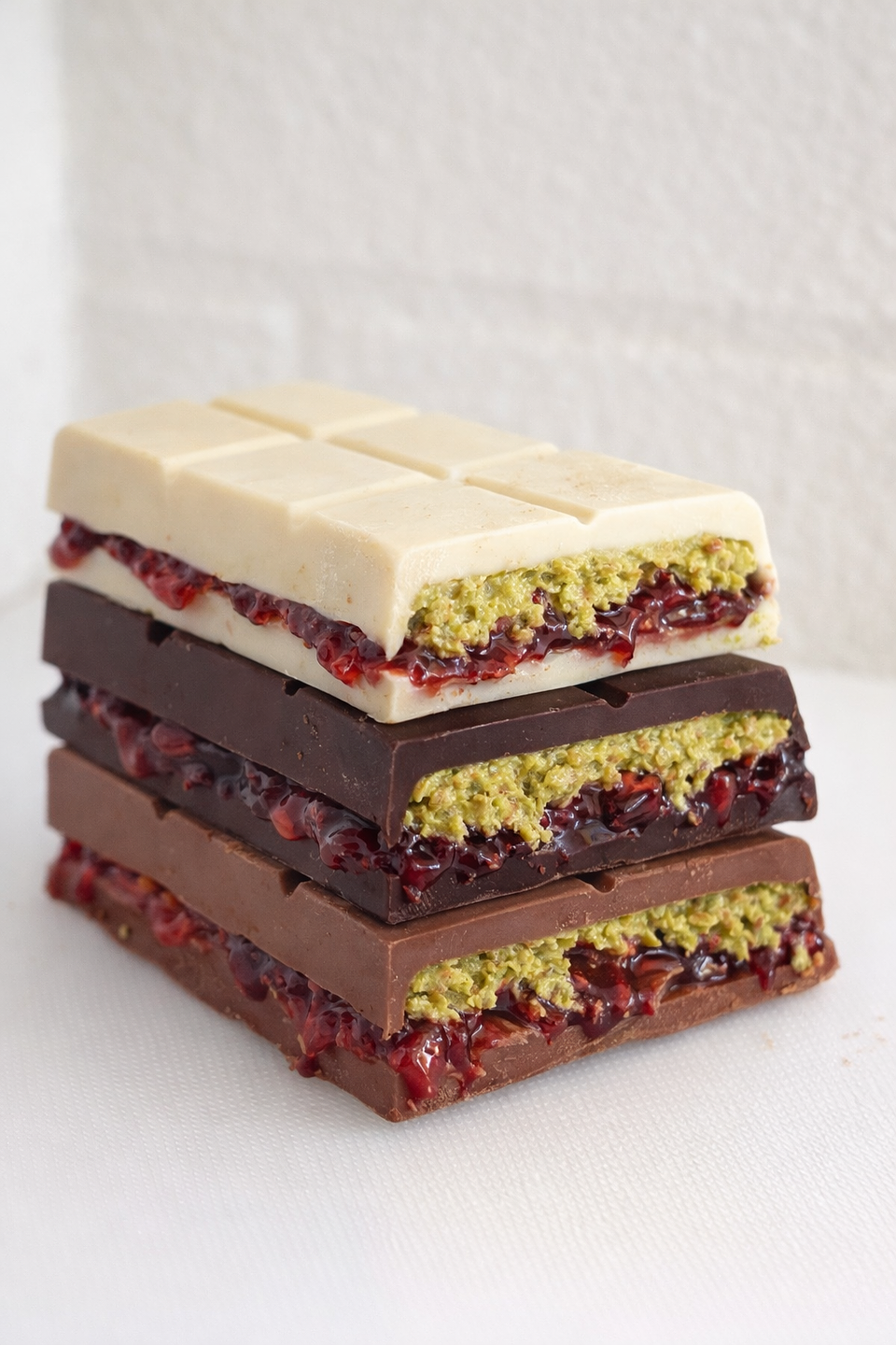 CHOCOLATE ESTILO DUBAI PISTACHO - FRAMBUESA 200G 1