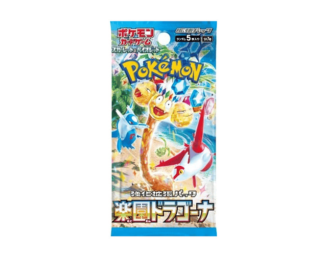 Sobre Pokémon Paradise Dragona Booster Scarlet & Violet Booster Japón