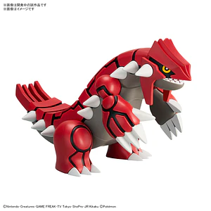 Kit Groudon figura Plastic Model