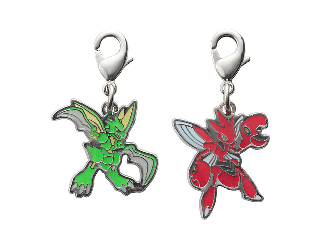 Llavero Pokémon Set Scyther・Scizor