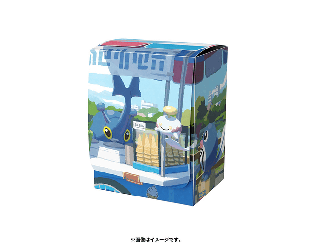 Caja porta mazo - Poliwag, Sunflora, Heracross, & Chimecho