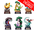 (ENCARGO) Re-ment Pokémon STATUE - Dragon Type - SET COMPLETO