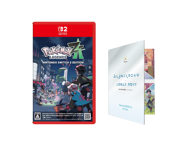 Pokémon LEGENDS Z-A Switch 2 + art book 2do pago