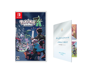 Pokémon LEGENDS Z-A Switch 1 + art book 2do pago