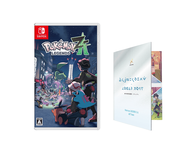 Pokémon LEGENDS Z-A Switch 1 + art book 2do pago