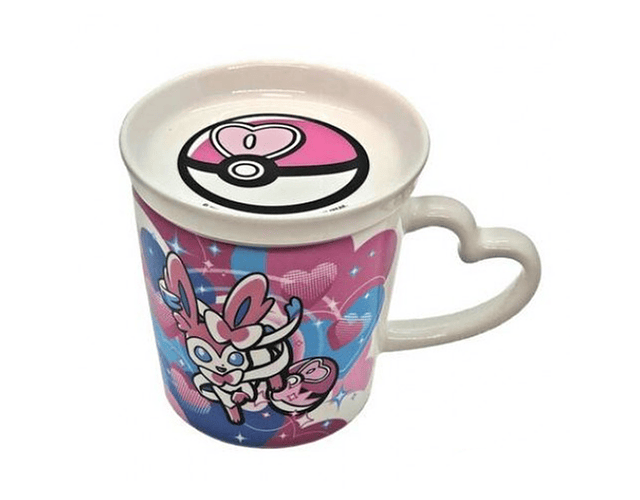 Taza Sylveon Ball Freak con plato - Pokémon Center 2021 
