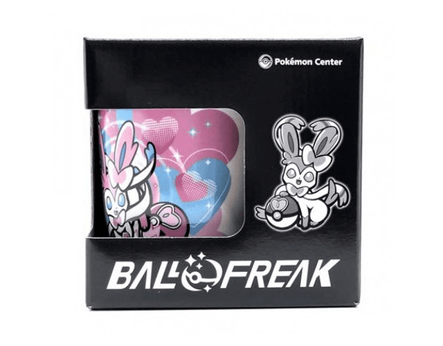 Taza Sylveon Ball Freak con plato - Pokémon Center 2021 