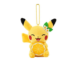 Peluche llavero Pikachu Lemon Ver. Pokémon Center Hiroshima