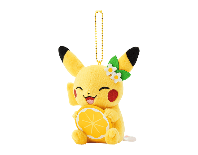 Peluche llavero Pikachu Lemon Ver. Pokémon Center Hiroshima