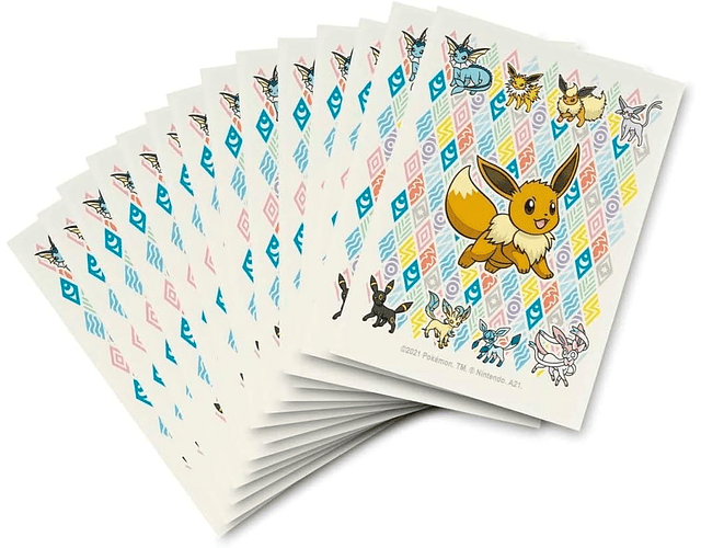 Protectores eevee & Eeveelutions WCS 2023 Edición limitada