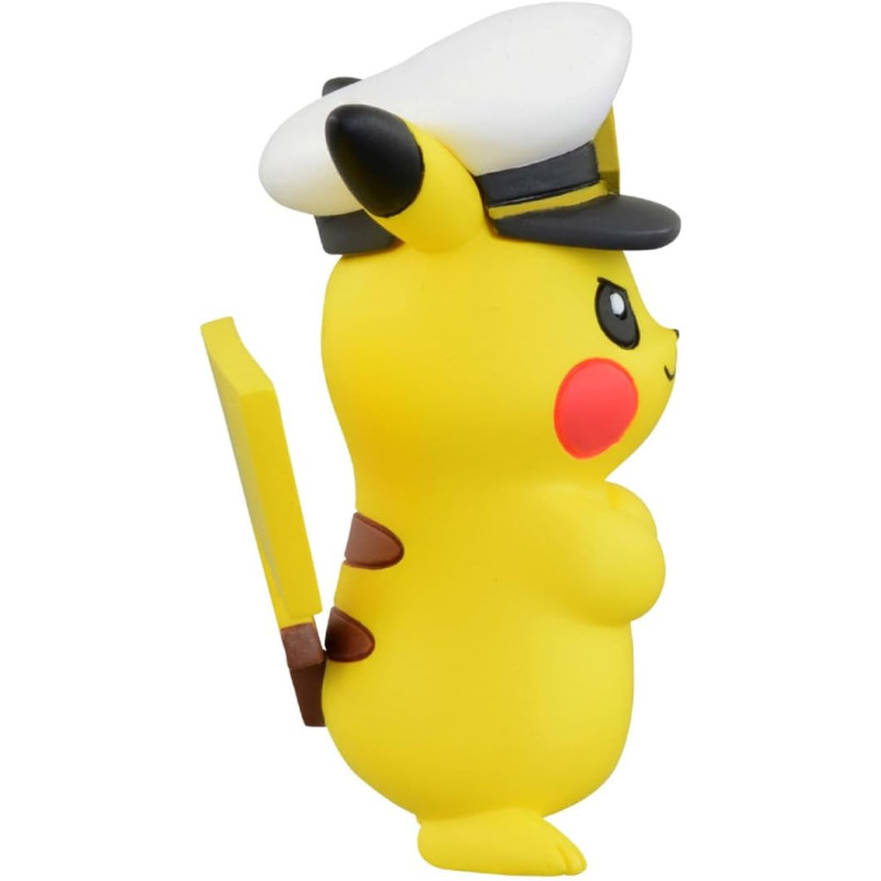 Boneco Capitão Pikachu Pokémon Moncolle MS-12 Colecionável Takara Tomy