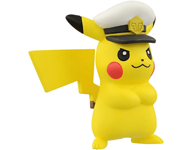 Figura Pokémon Moncolle Capitán Pikachu