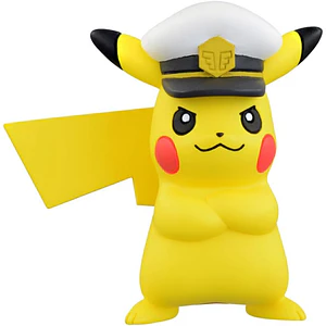 Figura Pokémon Moncolle Capitán Pikachu