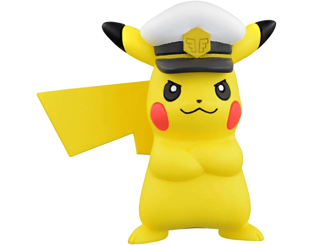 Figura Pokémon Moncolle Capitán Pikachu