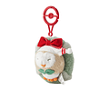 Llavero peluche Rowlet Navidad Holiday blessing 2025