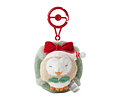 Llavero peluche Rowlet Navidad Holiday blessing 2025