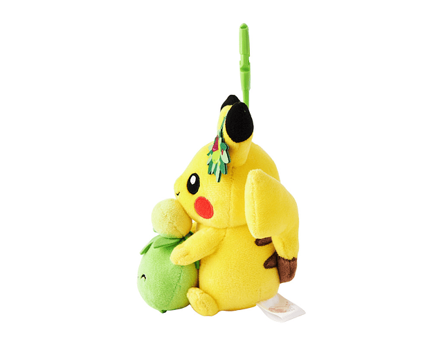 Llavero peluche Pikachu & Smoliv Pokémon Center Kagawa
