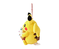 Llavero peluche Pikachu Oiri Ice Cream Pokémon Center Kagawa