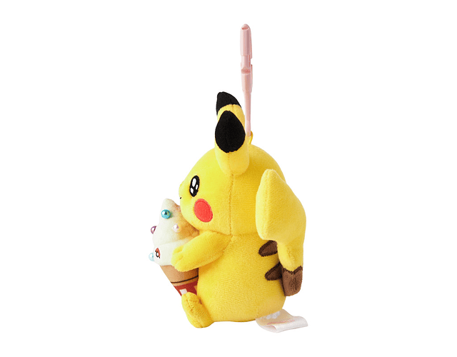 Llavero peluche Pikachu Oiri Ice Cream Pokémon Center Kagawa