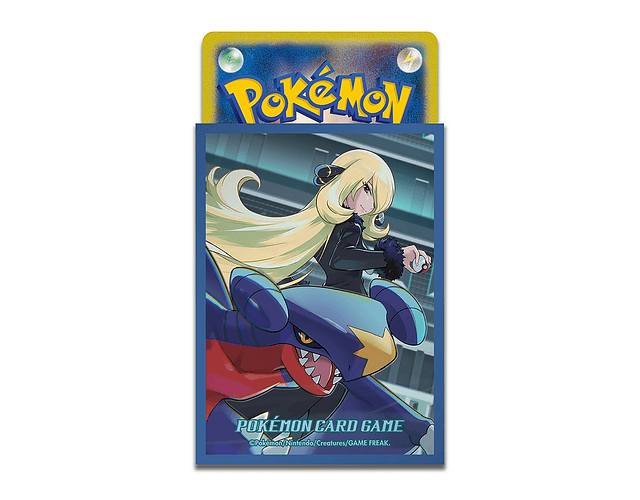 Protectores cartas Pokemon Cynthia & Garchomp