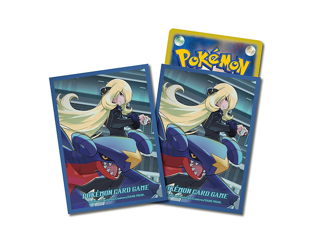 Protectores cartas Pokemon Cynthia & Garchomp