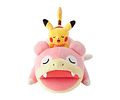 Peluche Pokémon center Kagawa Pikachu y & Slowpoke 
