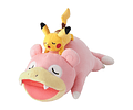 Peluche Pokémon center Kagawa Pikachu y & Slowpoke 