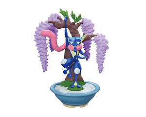 Figura Pokémon Re-Ment Greninja Bonsai 3 