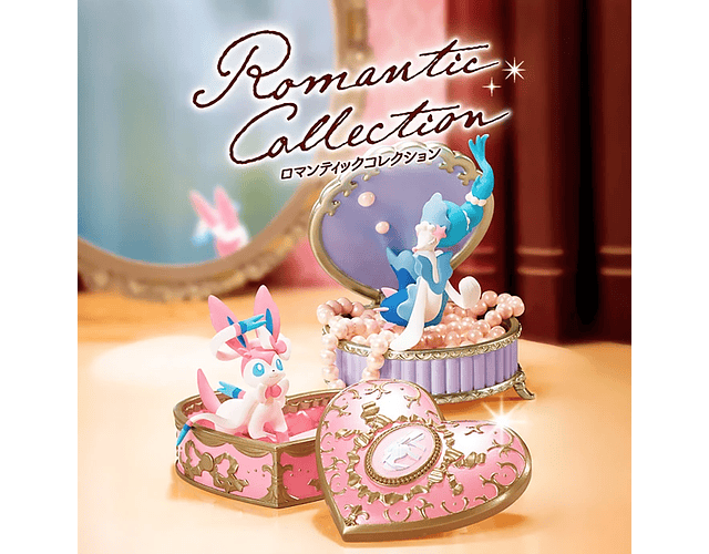 Figura Pokémon Re-Ment Jigglypuff Romantic Collection 