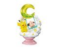 Figura Pokémon Re-Ment Pikachu & Cleffa Dreamy Moonlit Night 