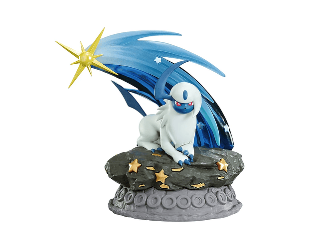 Figura Pokémon Re-Ment Absol Dreamy Moonlit Night