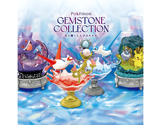 Figura Pokémon Re-Ment  Ninetales Gemstone Collection