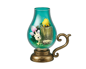 Figura Pokémon Re-Ment Joltik & Morelull Lantern Diorama 