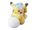 Pikachu navidad snow ball holiday blessing 2025