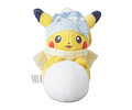 Pikachu navidad snow ball holiday blessing 2025