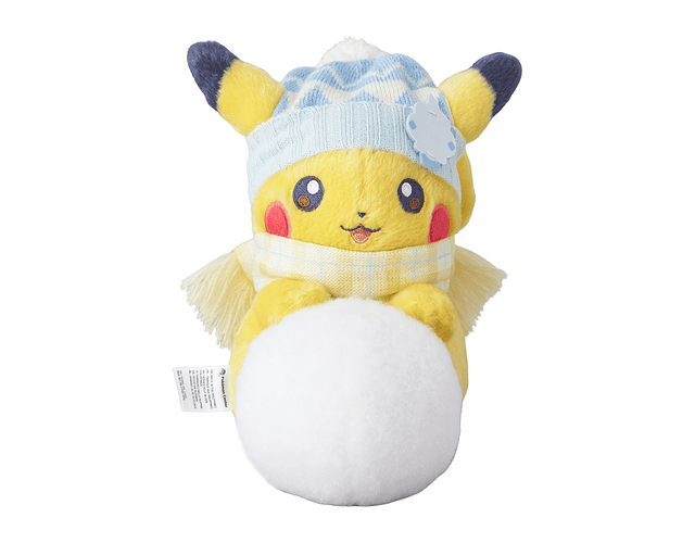 Pikachu navidad snow ball holiday blessing 2025