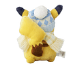 Pikachu navidad snow ball holiday blessing 2025