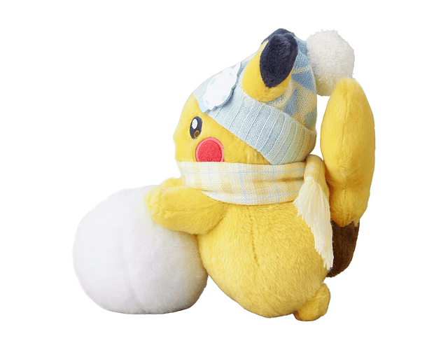 Pikachu navidad snow ball holiday blessing 2025