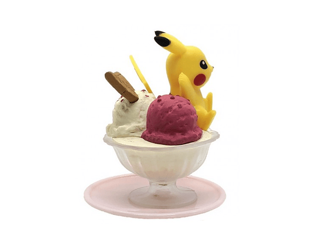 Takara Tomy Gashapon Pokemon Yummy! Sweets Mascot - Pikachu