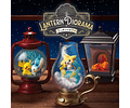 Figura Pokémon Re-Ment Lanturn Lantern Diorama