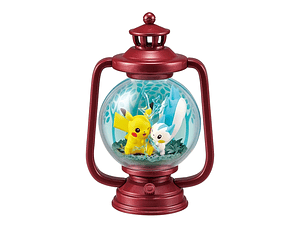 Figura Pokémon Re-Ment Lantern Pikachu & Pachirisu