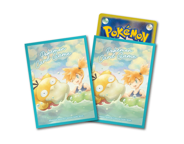 Protectores cartas Pokemon Misty & Psyduck - PROMO -