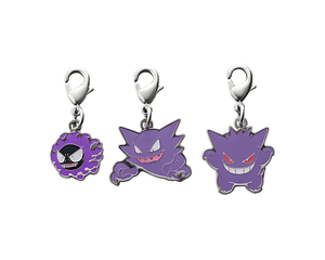 Llavero Pokémon Set Gastly・Haunter・​Gengar