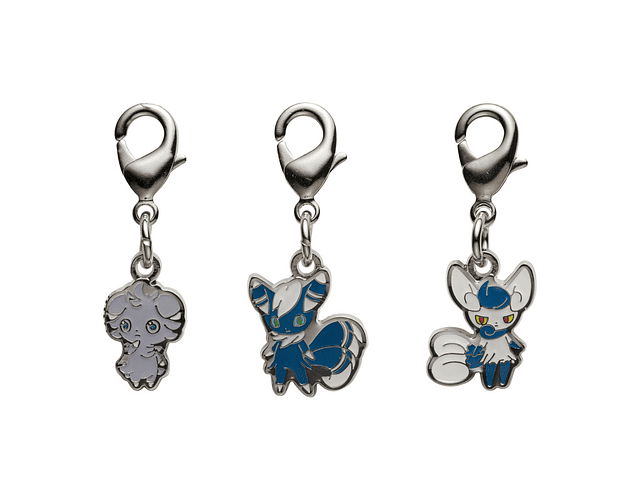 Llavero Pokémon Set Espurr - Meowstic