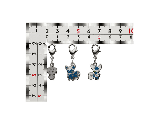 Llavero Pokémon Set Espurr - Meowstic