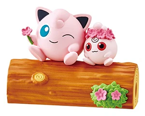 Re-Ment Nakayoshi Friends Collection /Jigglypuff & Igglybuf