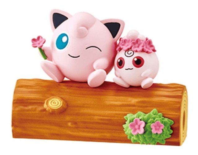 Re-Ment Nakayoshi Friends Collection /Jigglypuff & Igglybuf