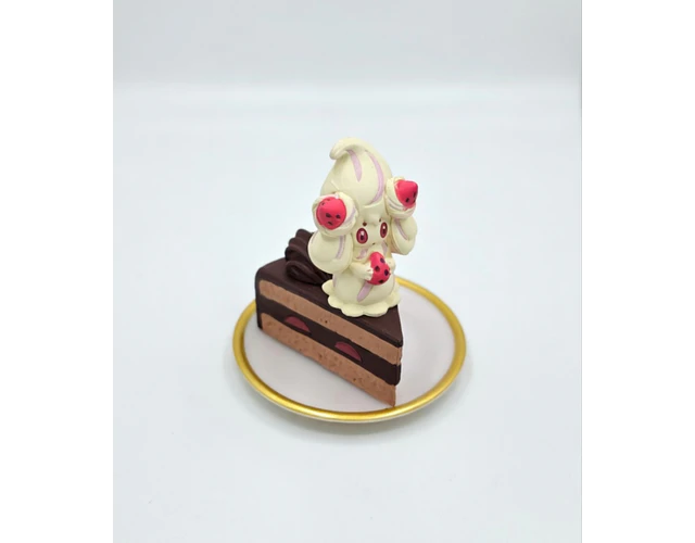 Takara Tomy Gashapon Pokemon Yummy! Sweets Mascot - Alcremie 