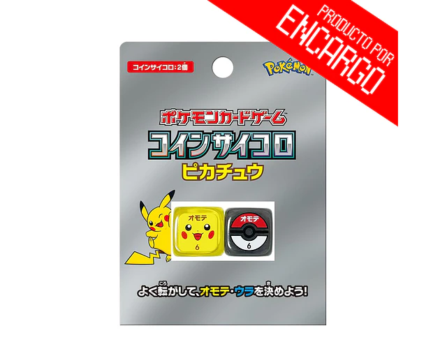 Dados TCG Pokémon center Japón (ENCARGO)